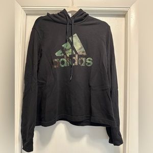 Black/ Camo Adidas Hoodie 1X